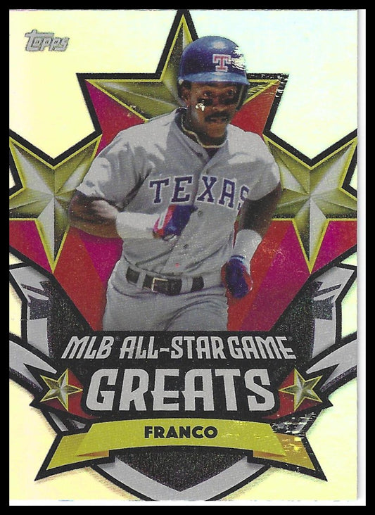 2025 Topps All-Star Game #ASGG-24 Julio Franco All-Star Game Greats