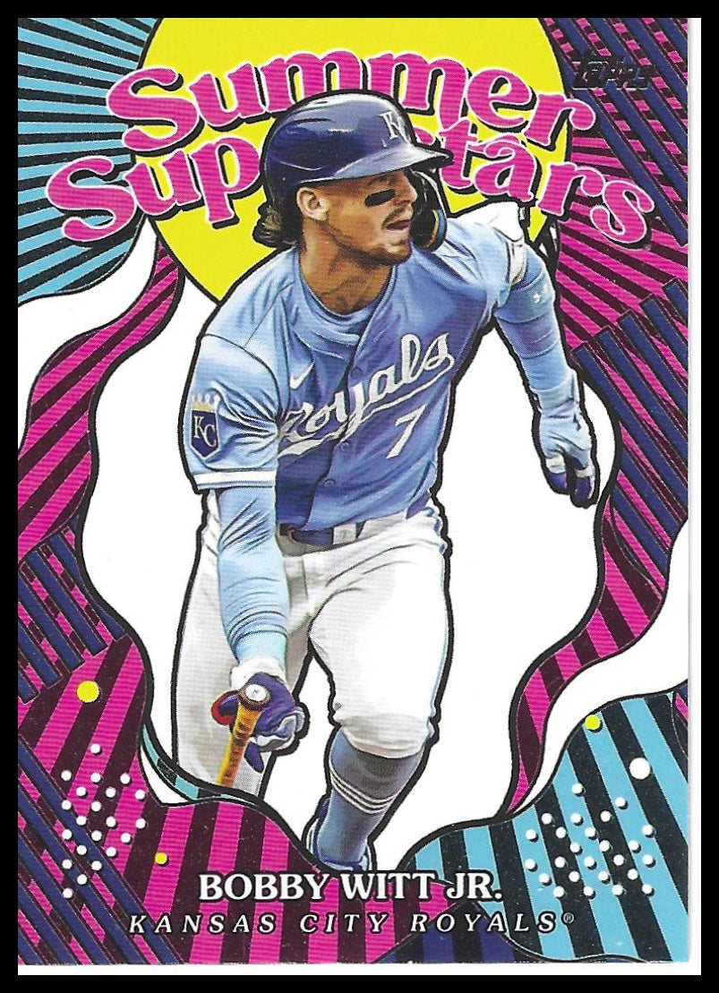 2025 Topps #SS-17 Bobby Witt Jr. Summer Superstars