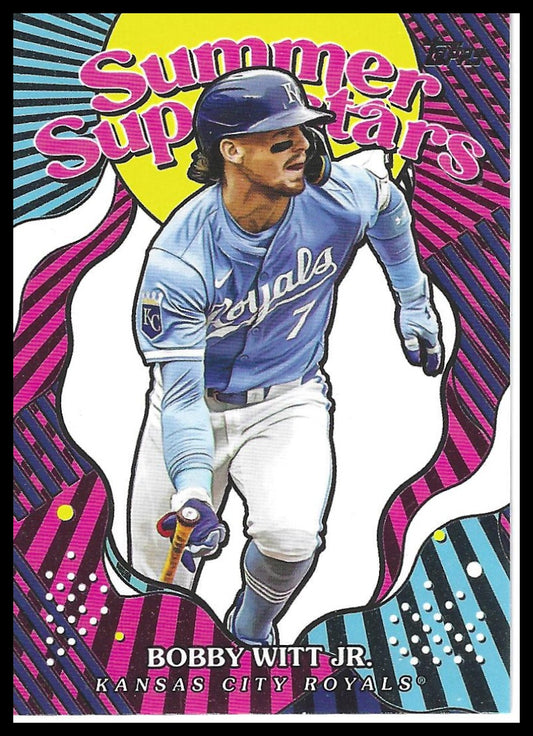2025 Topps #SS-17 Bobby Witt Jr. Summer Superstars