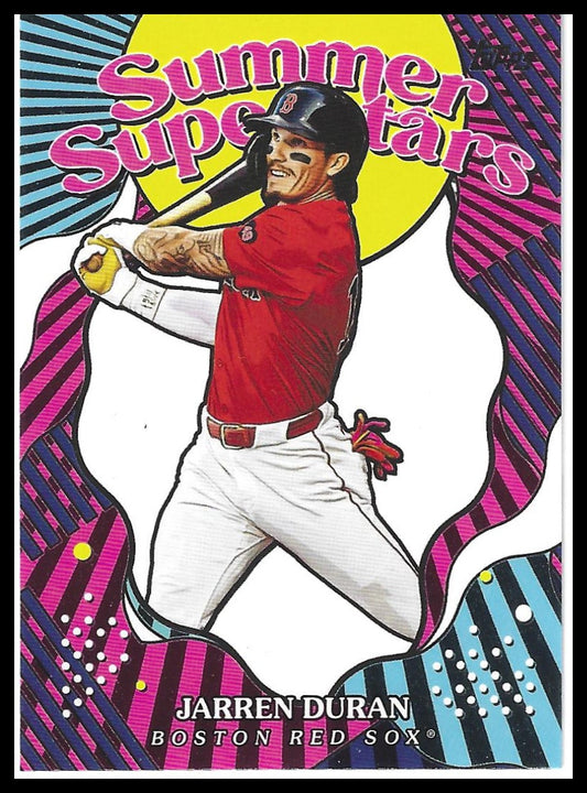 2025 Topps #SS-8 Jarren Duran Summer Superstars
