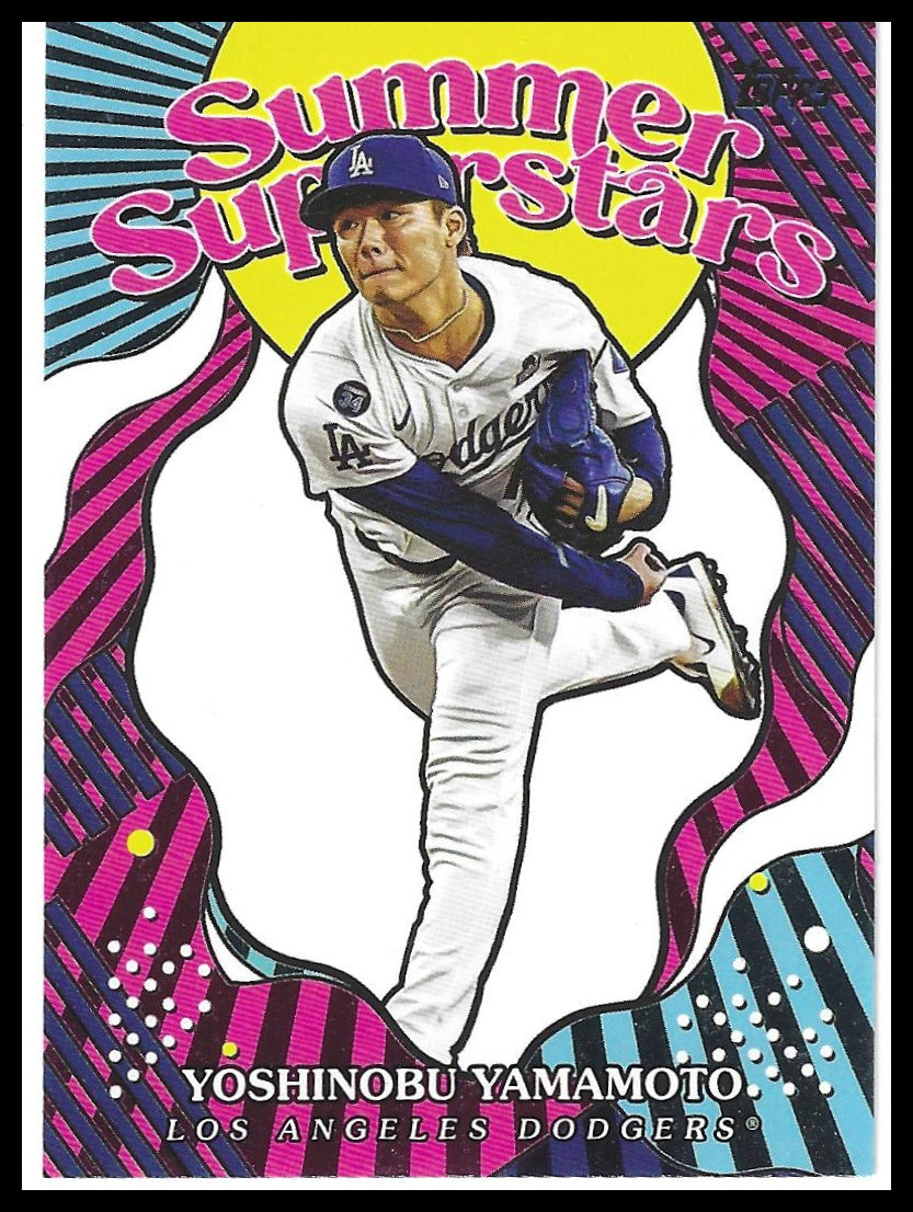 2025 Topps #SS-33 Yoshinobu Yamamoto Summer Superstars