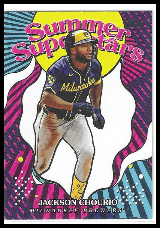 2025 Topps #SS-24 Jackson Chourio Summer Superstars