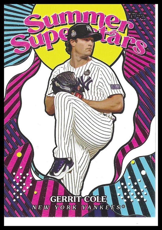 2025 Topps #SS-47 Gerrit Cole Summer Superstars