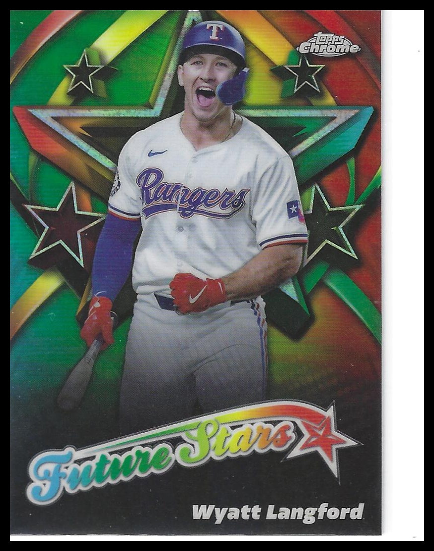 2025 Topps Chrome #FS-13 Wyatt Langford Future Stars