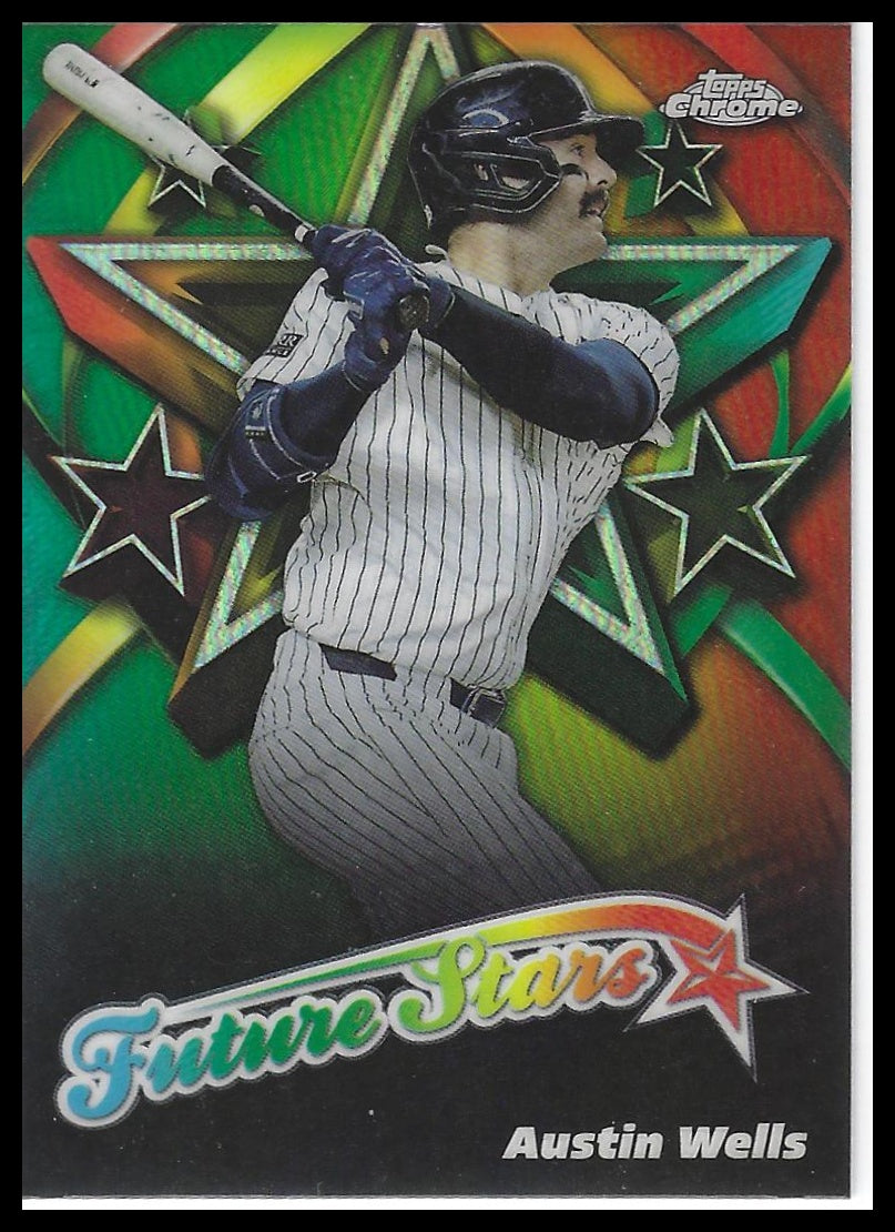 2025 Topps Chrome #FS-9 Austin Wells Future Stars