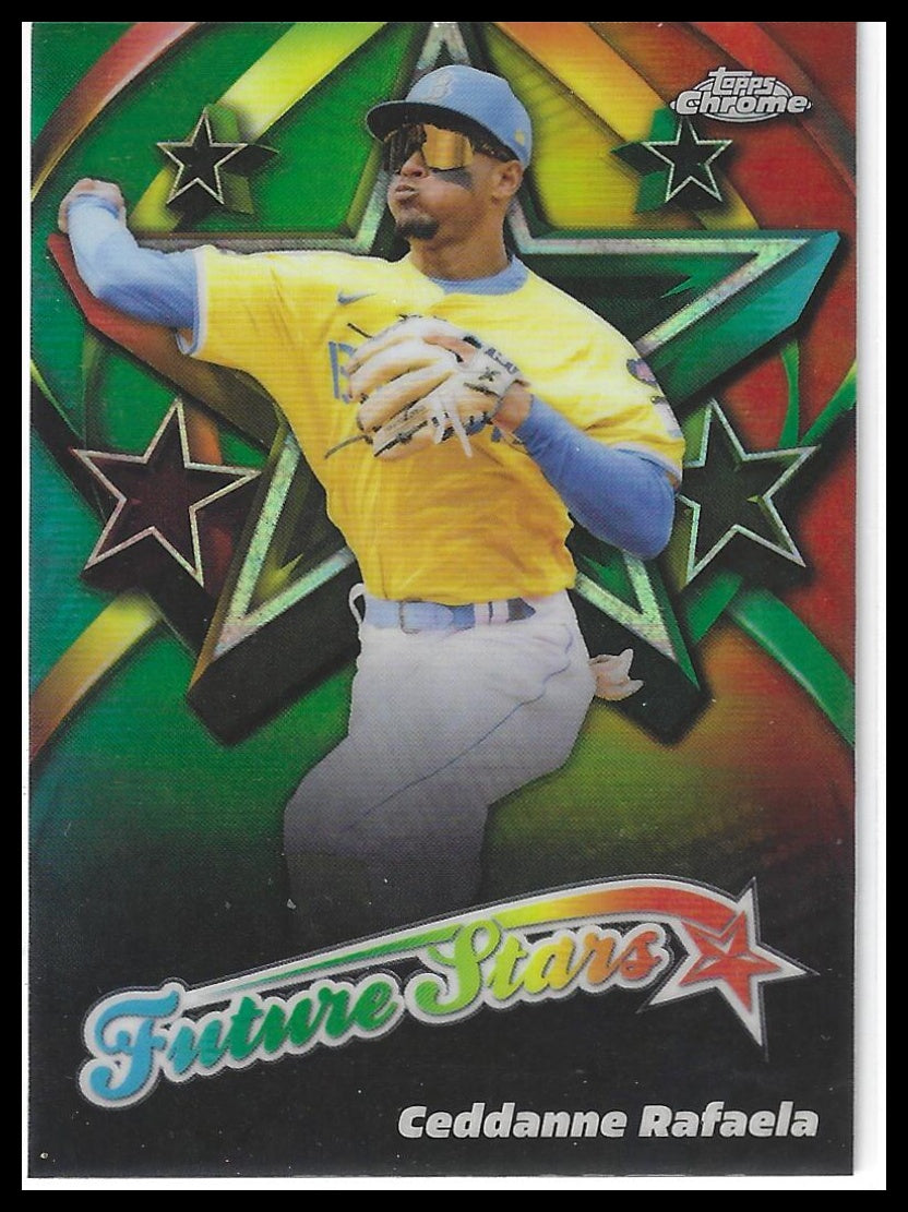2025 Topps Chrome #FS-11 Ceddanne Rafaela Future Stars