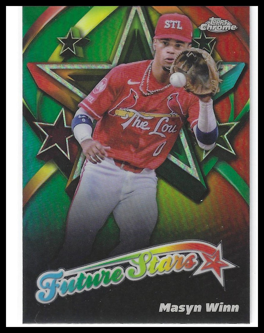 2025 Topps Chrome #FS-14 Masyn Winn Future Stars