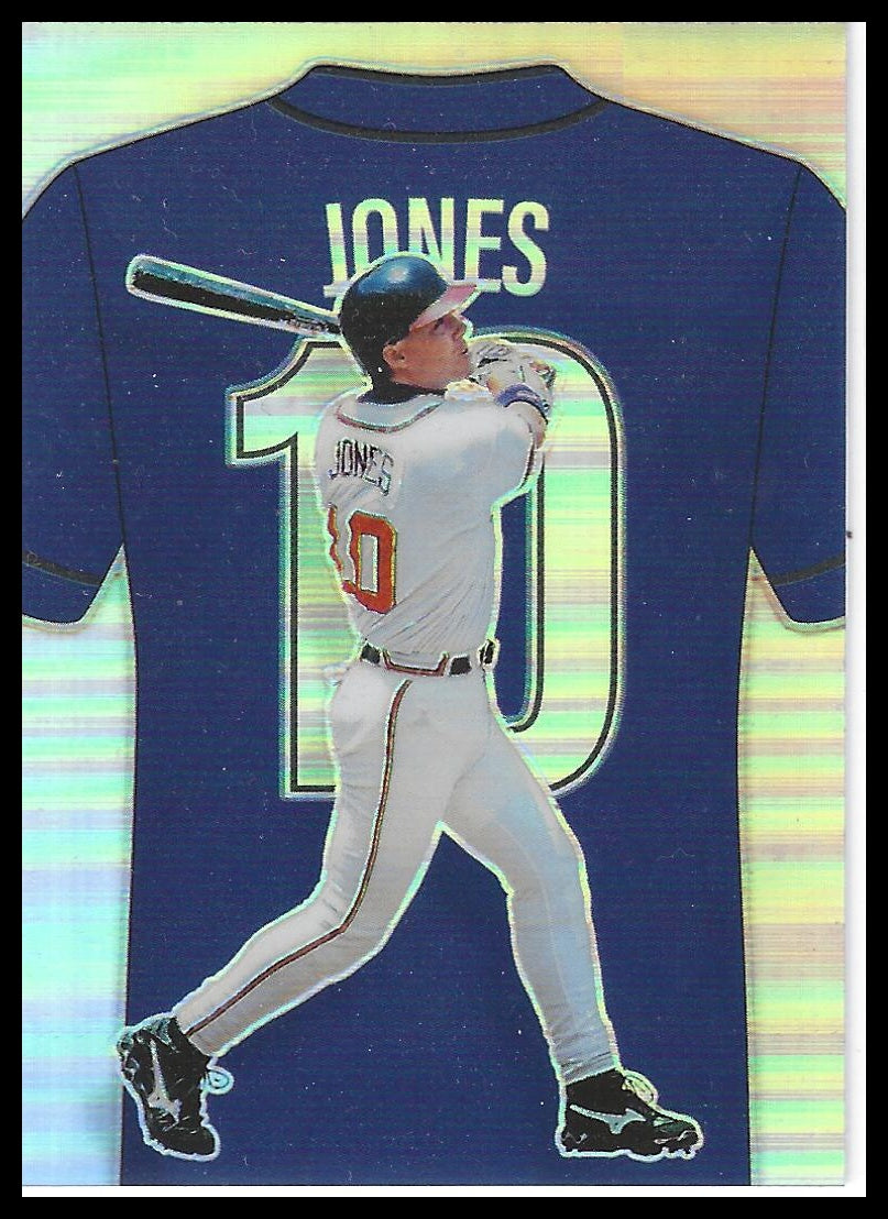 2025 Panini Crusade #2 Chipper Jones Numbers