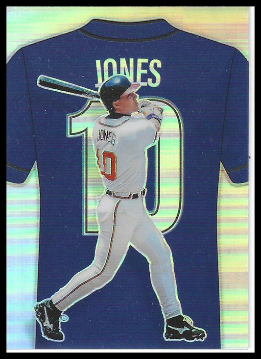 2025 Panini Crusade #2 Chipper Jones Numbers