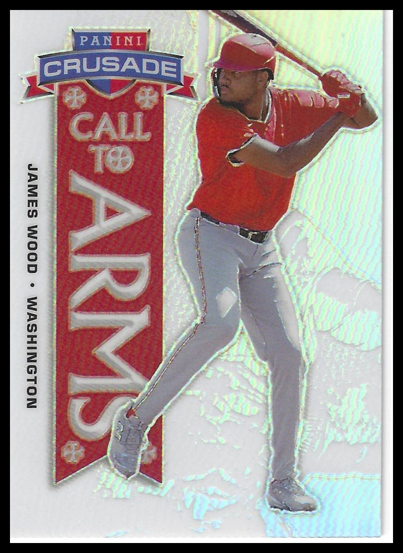 2025 Panini Crusade #14 James Wood Call to Arms