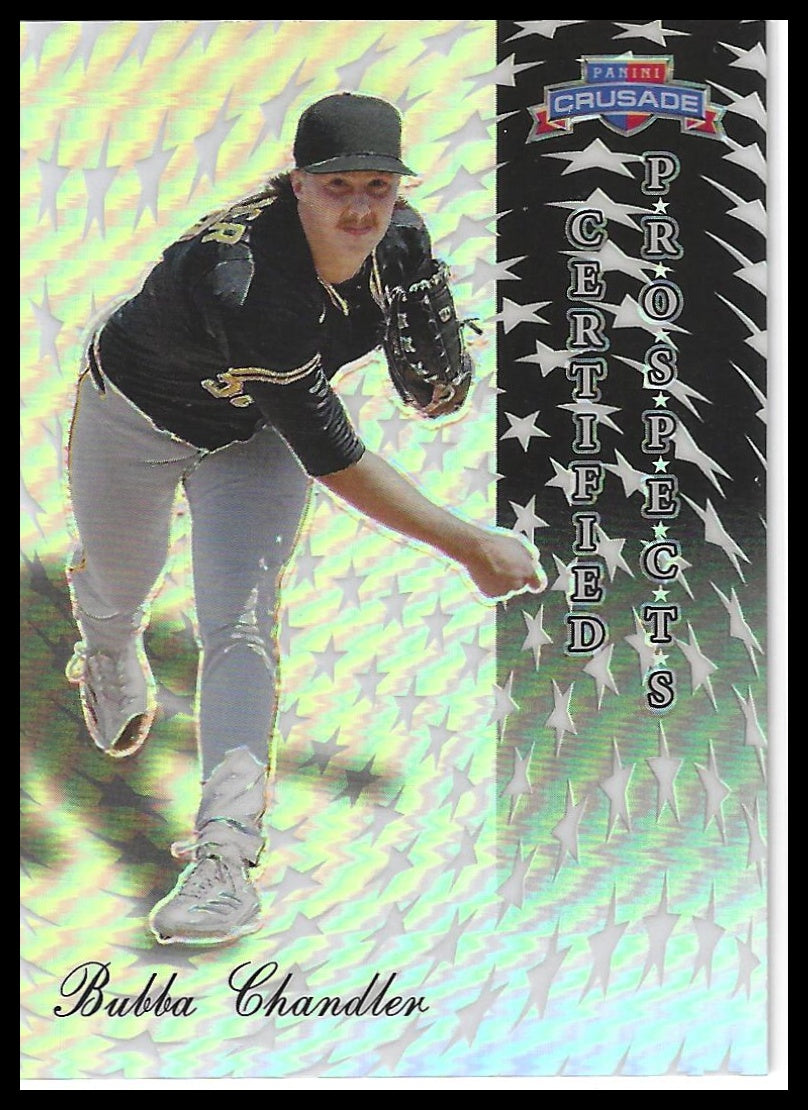 2025 Panini Crusade #17 Bubba Chandler Certified Prospects