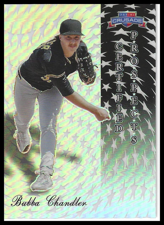 2025 Panini Crusade #17 Bubba Chandler Certified Prospects