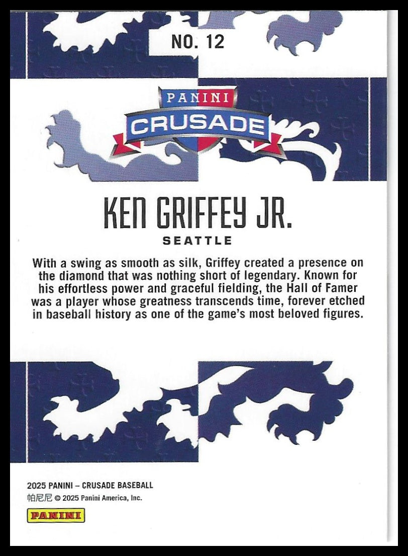 2025 Panini Crusade #12 Ken Griffey Jr.