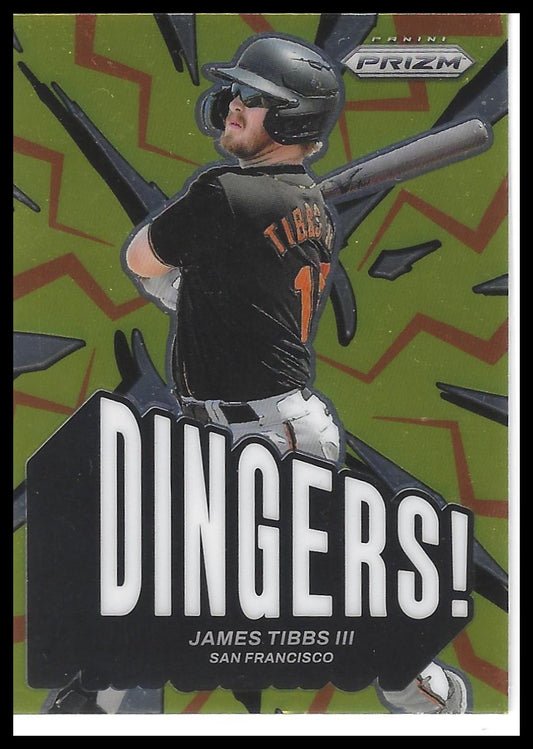 2025 Panini Prizm #25 James Tibbs III Dingers!