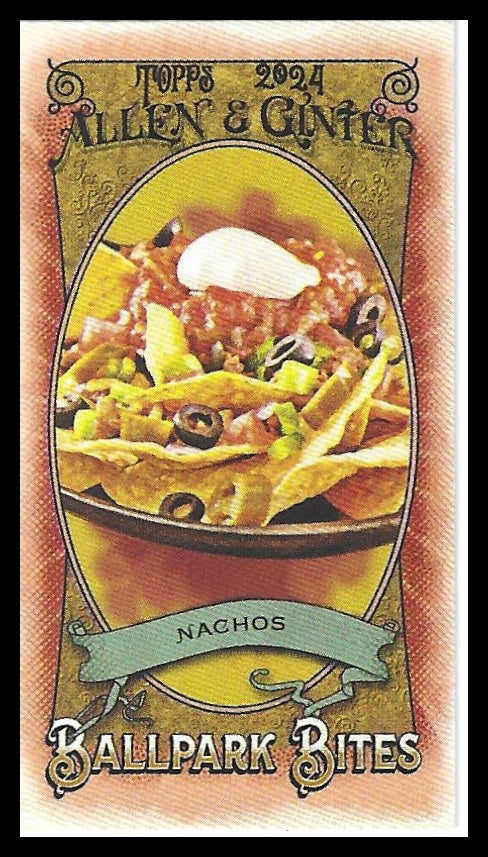 2024 Topps Allen & Ginter #BB-11 Nachos Mini Ballpark Bites