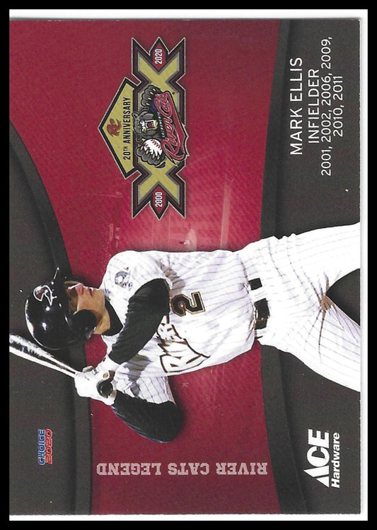 2020 Choice Sacramento River Cats Legends #11 Mark Ellis
