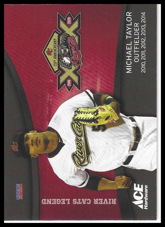 2020 Choice Sacramento River Cats Legends #18 Michael Taylor