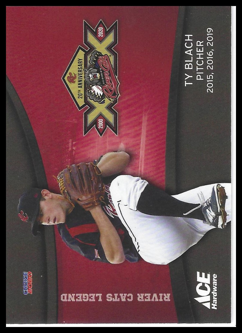 2020 Choice Sacramento River Cats Legends #02 Ty Blach