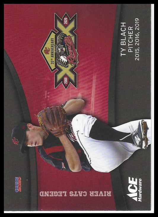 2020 Choice Sacramento River Cats Legends #02 Ty Blach
