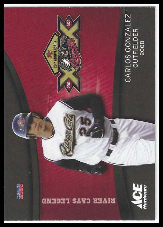 2020 Choice Sacramento River Cats Legends #12 Carlos Gonzalez