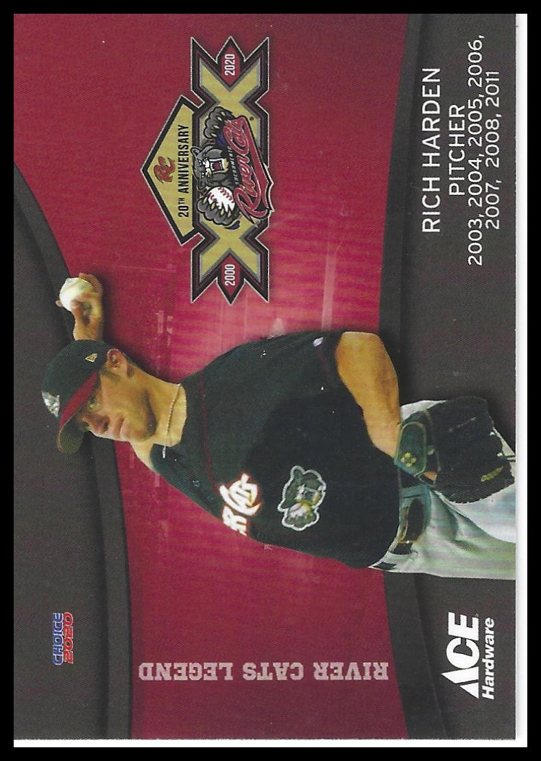 2020 Choice Sacramento River Cats Legends #14 Rich Harden