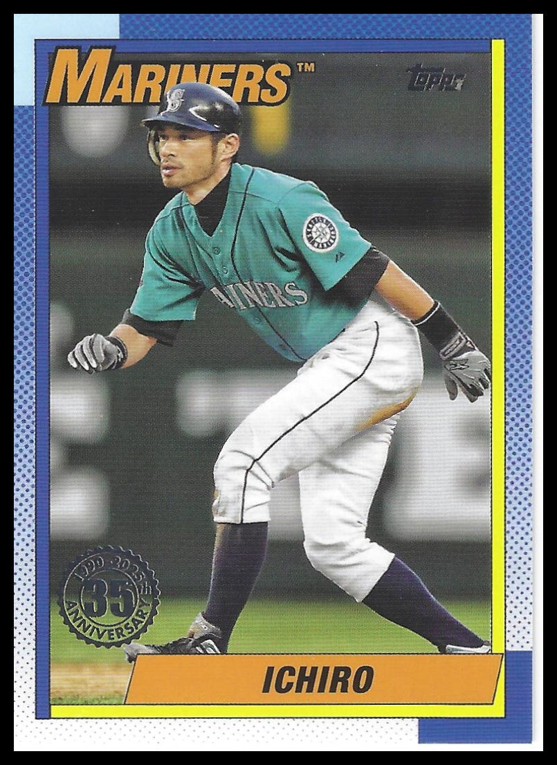 2025 Topps #T90-36 Ichiro 1990 Topps Baseball 35th Anniversary (Series One)
