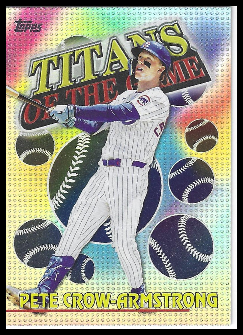 2026 Topps #TOG-13 Pete Crow-Armstrong Titans of the Game