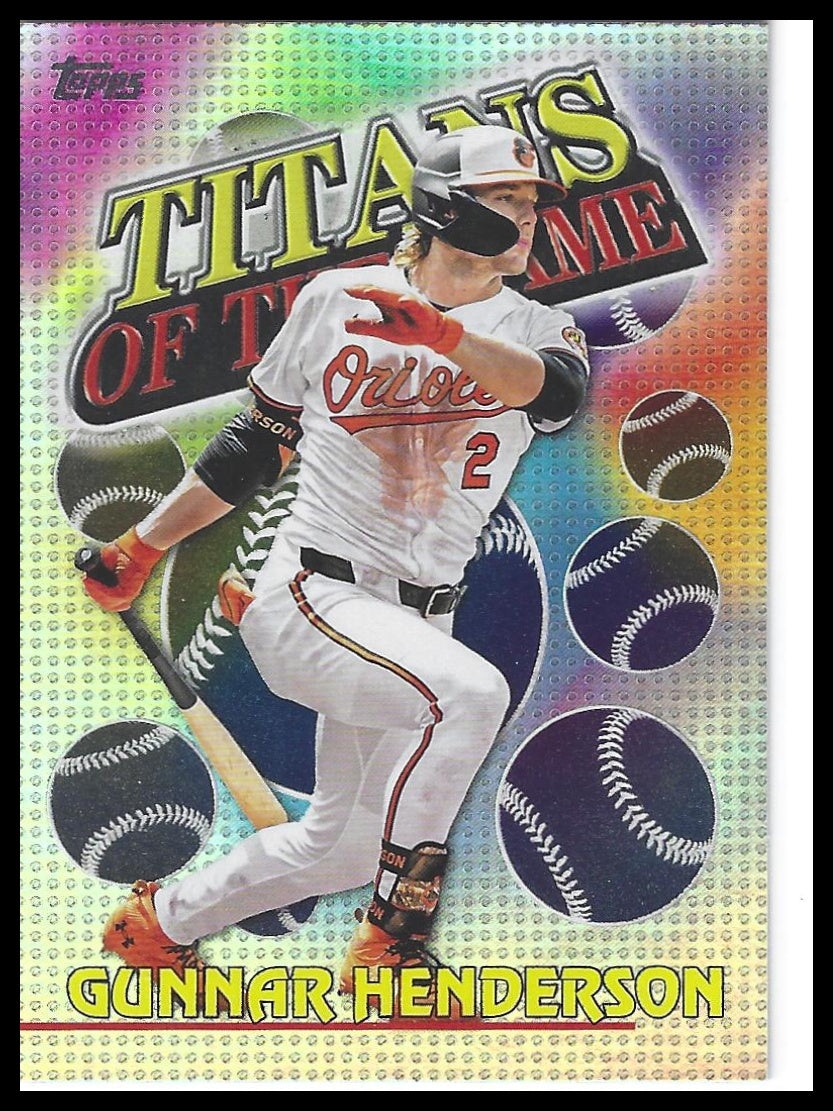 2026 Topps #TOG-4 Gunnar Henderson Titans of the Game
