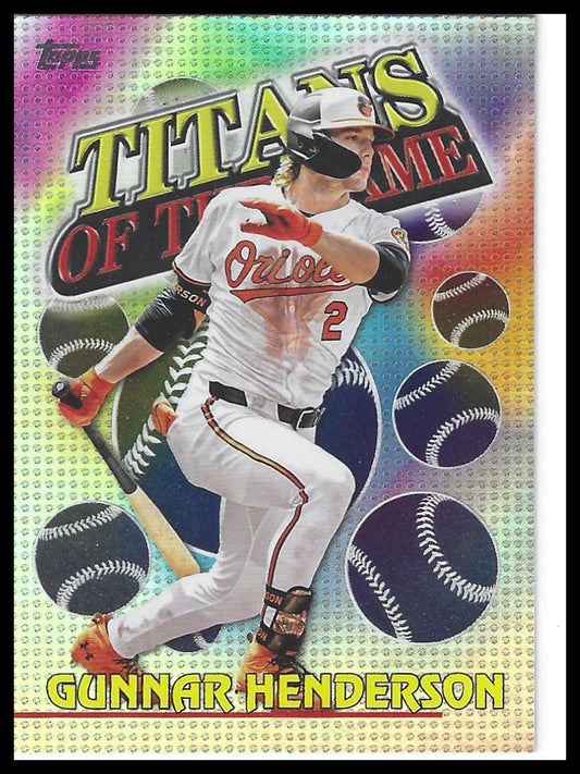 2026 Topps #TOG-4 Gunnar Henderson Titans of the Game