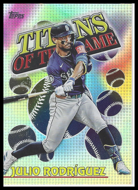 2026 Topps #TOG-20 Julio Rodríguez Titans of the Game