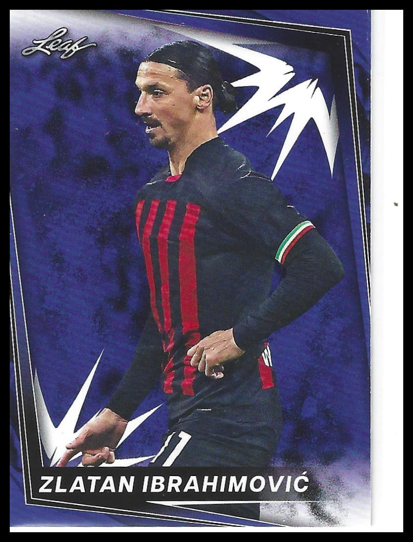 2024 Leaf #10 Zlatan Ibrahimović Blue