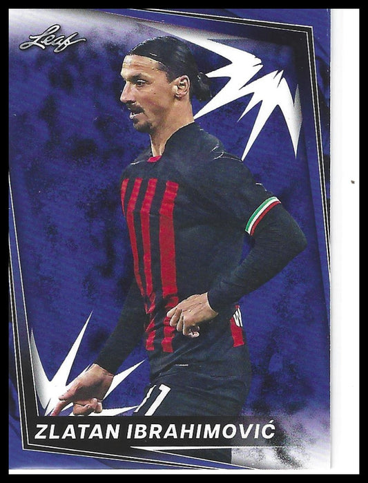 2024 Leaf #10 Zlatan Ibrahimović Blue