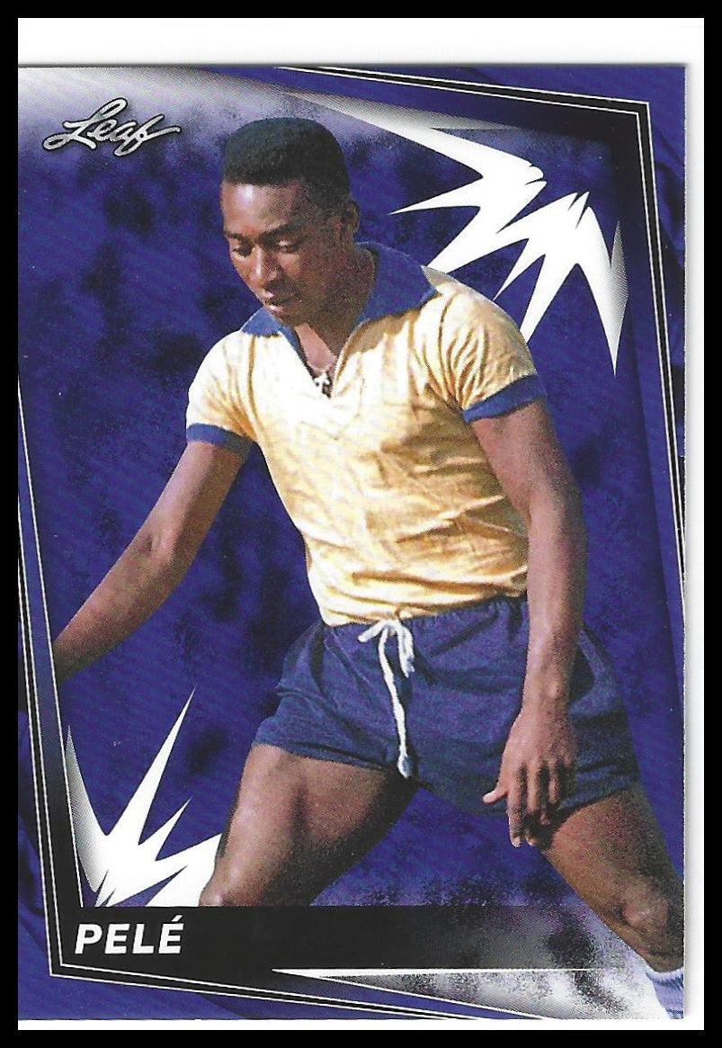2024 Leaf #7 Pelé Blue