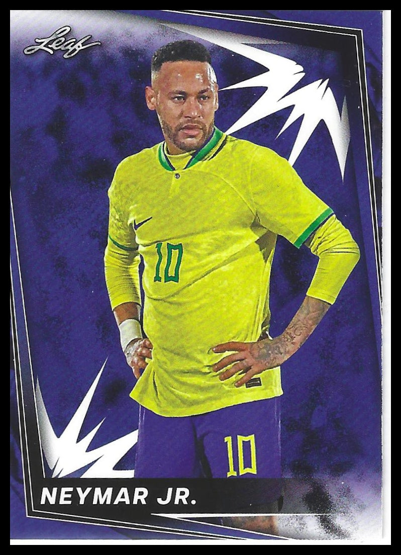 2024 Leaf #6 Neymar Jr. Blue