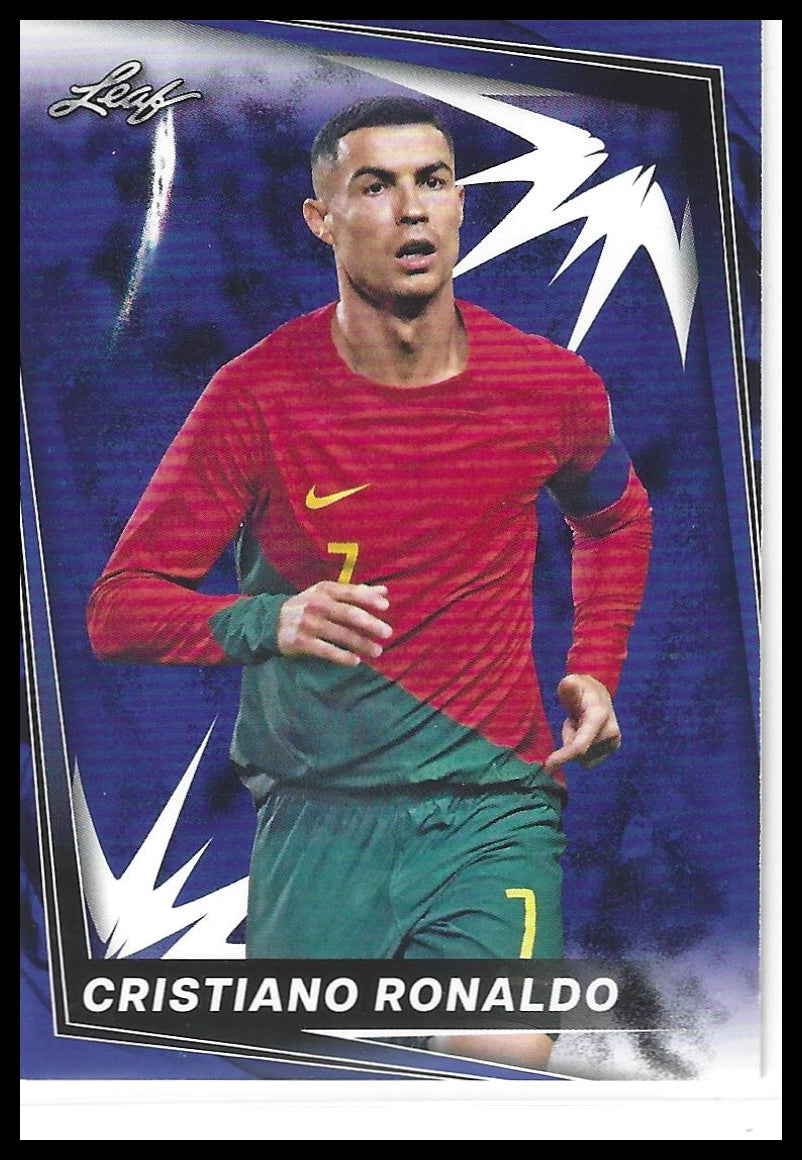 2024 Leaf #2 Cristiano Ronaldo Blue