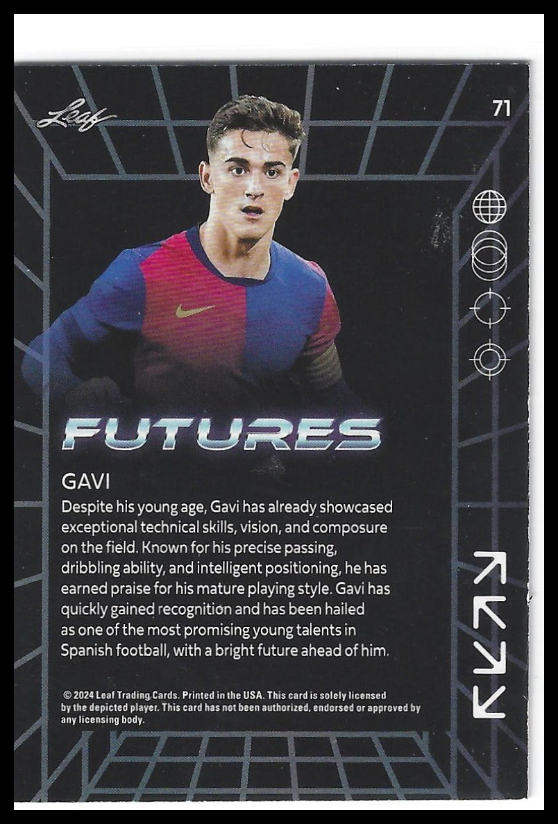 2024 Leaf Futures #71 Gavi