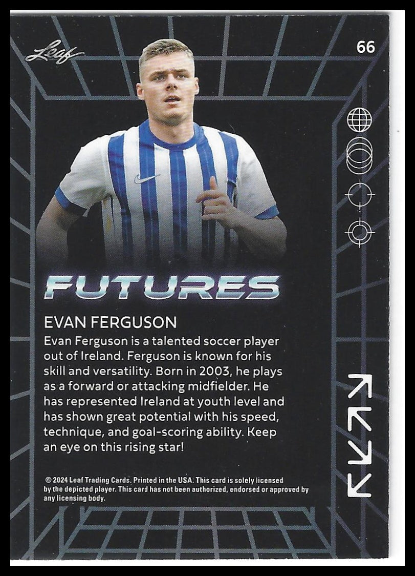 2024 Leaf Futures #66 Evan Ferguson