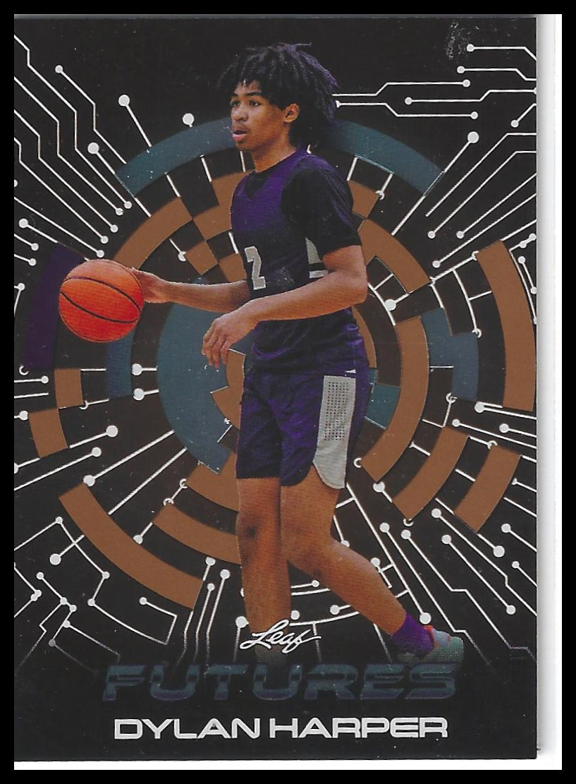 2024 Leaf Futures #FF-11 Dylan Harper Future Foil Bronze