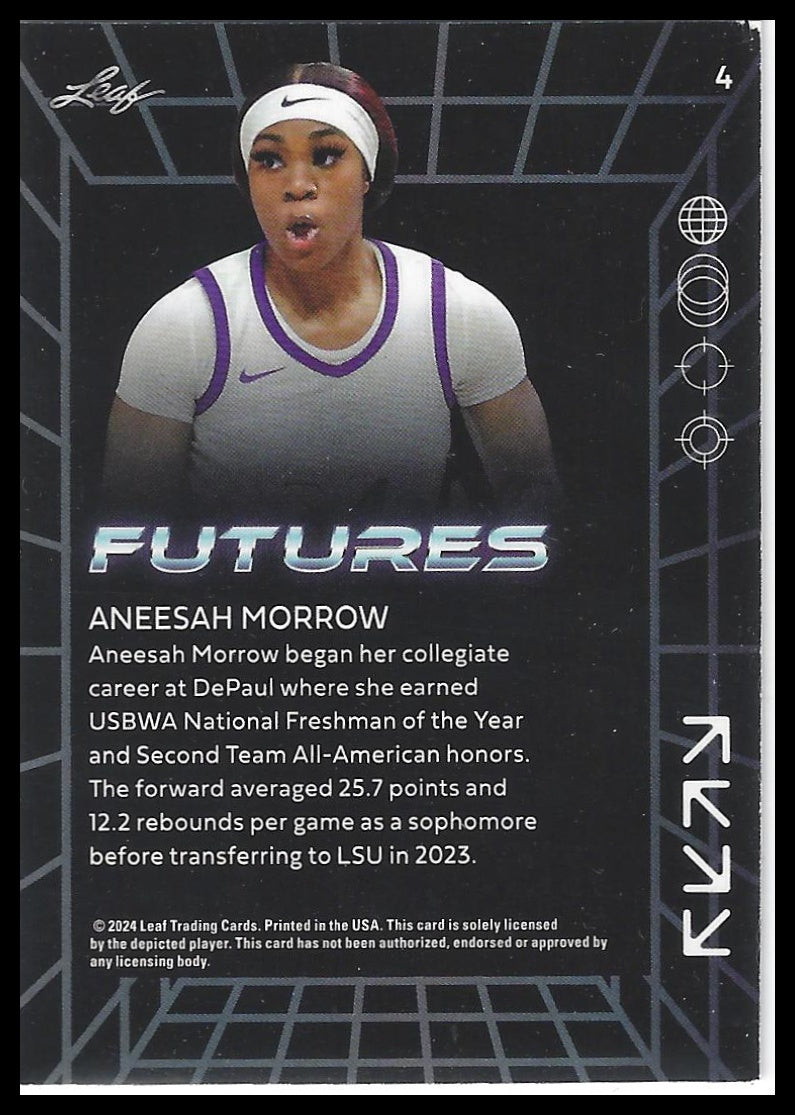 2024 Leaf Futures #4 Aneesah Morrow