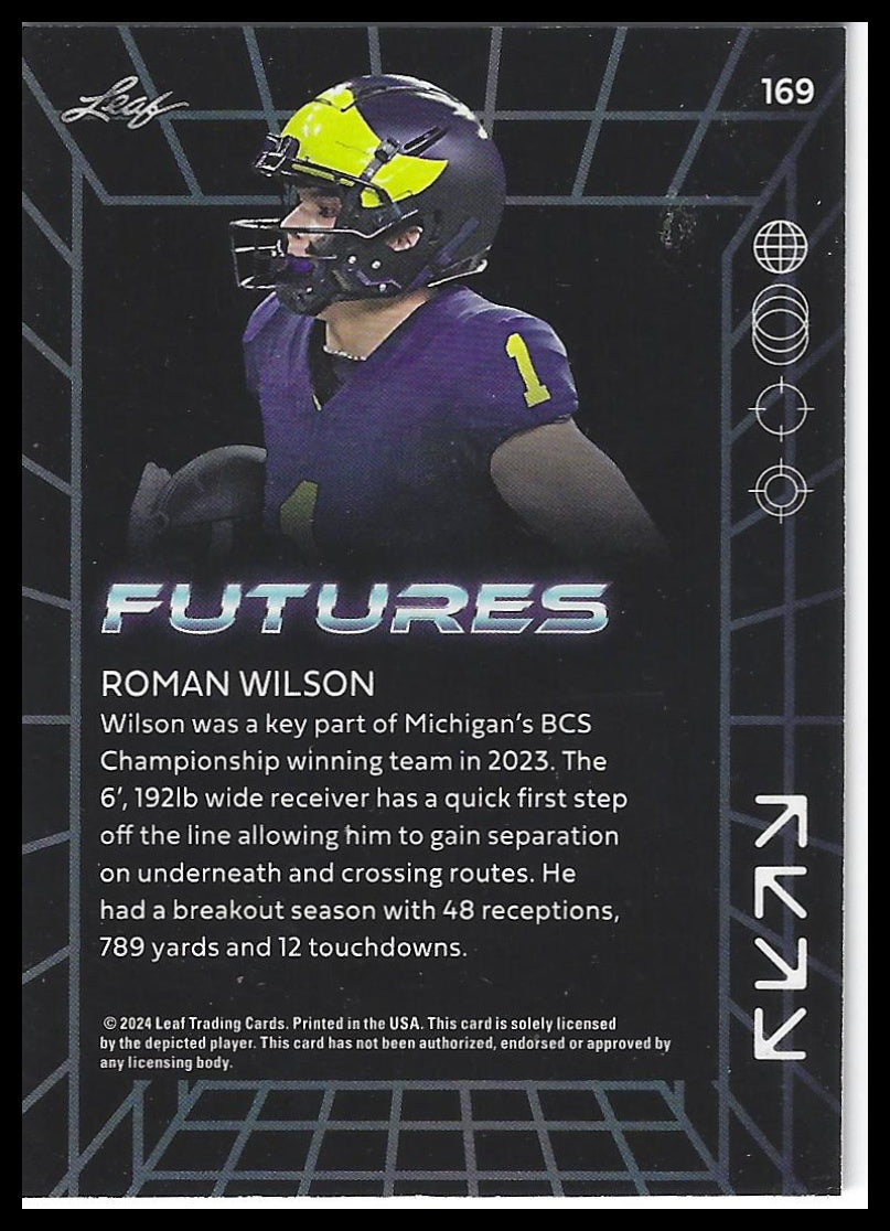 2024 Leaf Futures #169 Roman Wilson