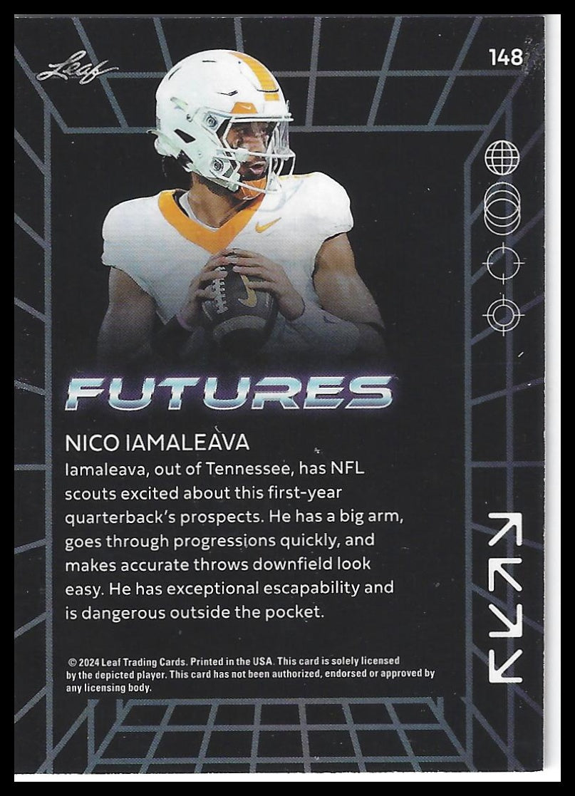 2024 Leaf Futures #148 Nico Iamaleava