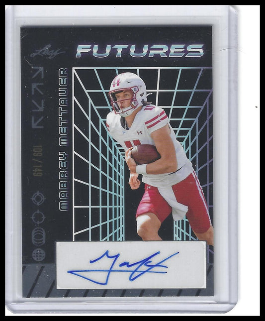 2024 Leaf Futures #A-MM1 Mabrey Mettauer Autographs Silver #/149