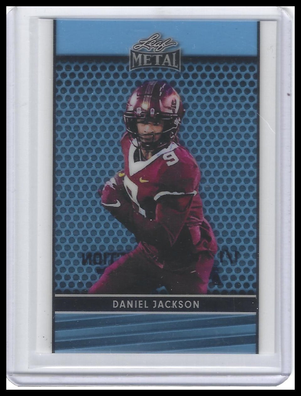 2024 Leaf Metal Shimmer Blue Daniel Jackson Proof #/1
