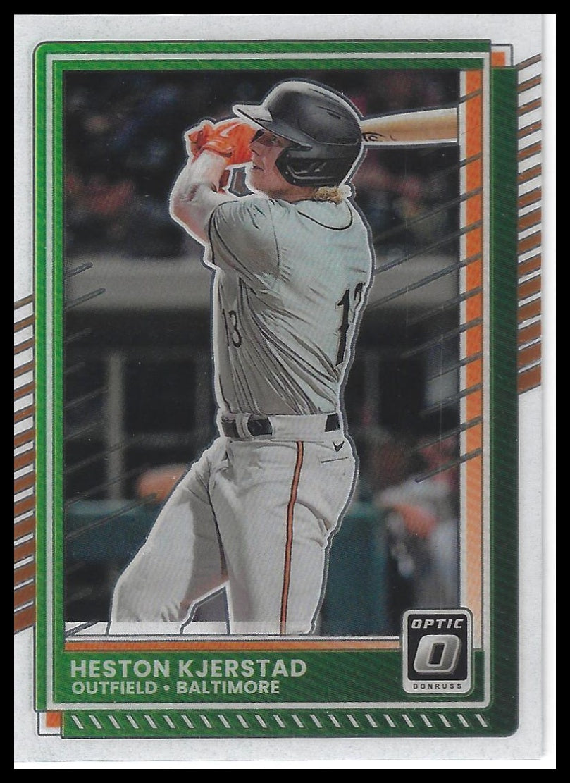 2025 Donruss #8 Heston Kjerstad Optic