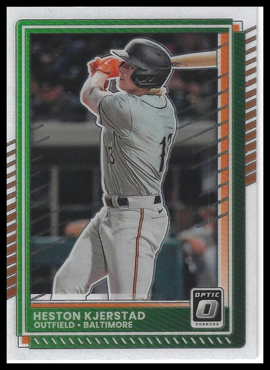 2025 Donruss #8 Heston Kjerstad Optic