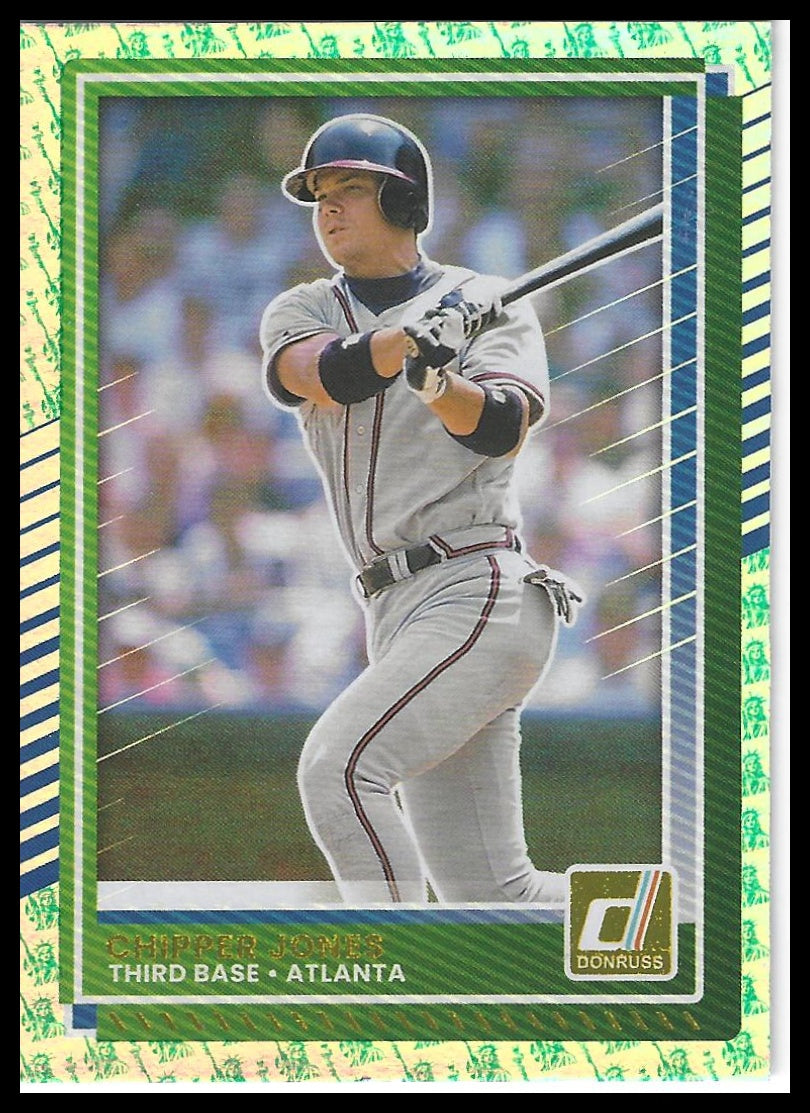 2025 Donruss #92 Chipper Jones Liberty