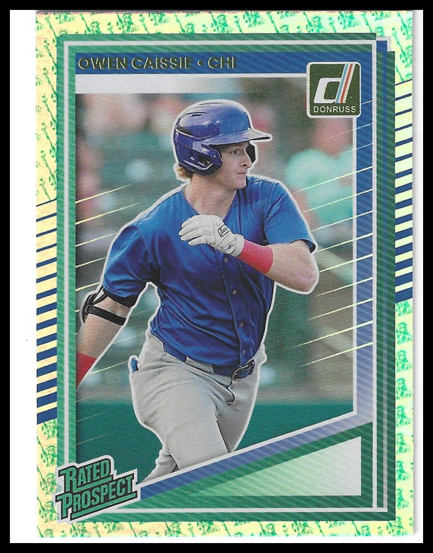 2025 Donruss #186 Owen Caissie Liberty