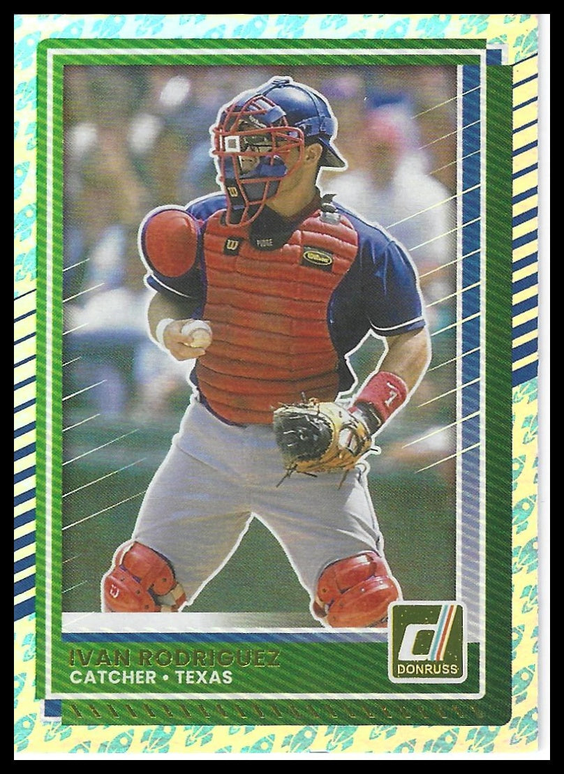 2025 Donruss #21 Ivan Rodriguez Rockets