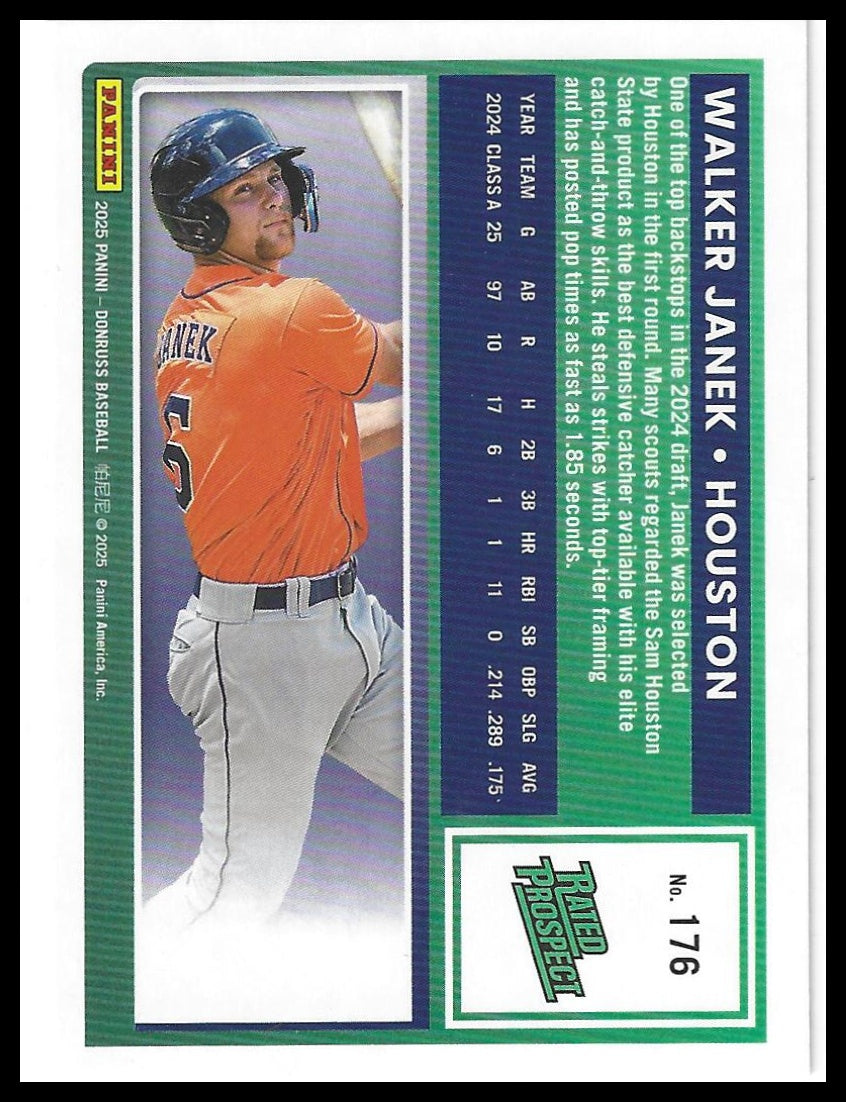 2025 Donruss #176 Walker Janek Liberty
