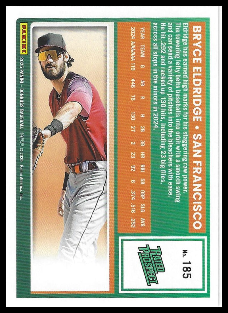 2025 Donruss #185 Bryce Eldridge